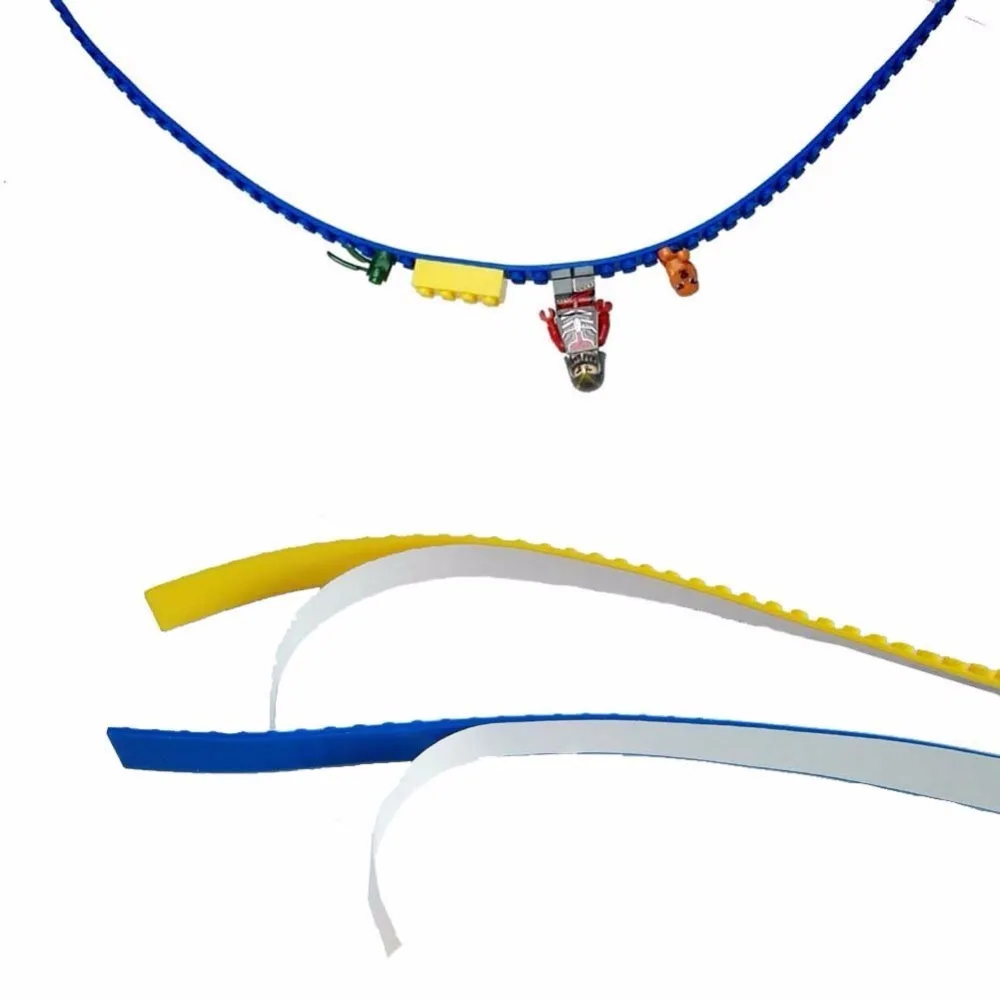 Silicone Soft Building Black Tape Silicon Brick Kids Toys Base Tape Self-adhesive