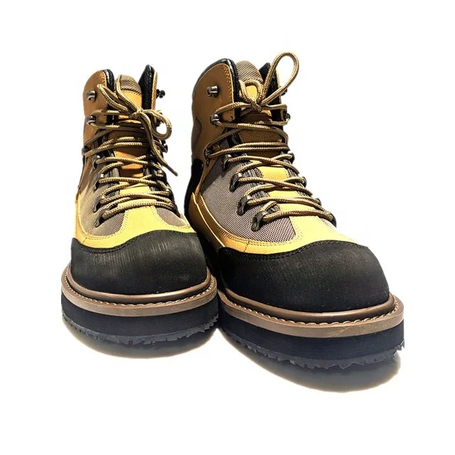 Waterproof Fly Fishing Wading Boots with Rubber Sole from China
