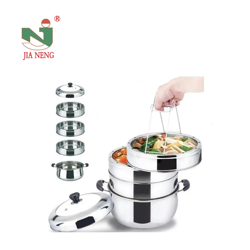 26cm optima steamer pot steam cooker stainless steel food steamer