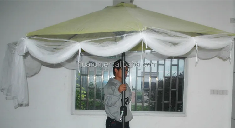 huge outdoor umbrella mosquito net patio mosquito mesh tent