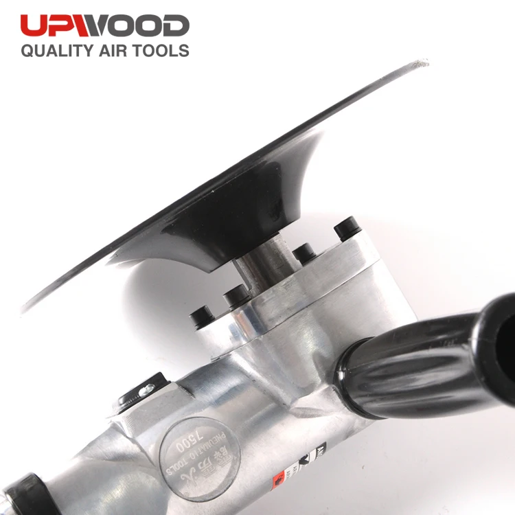 Professional 7 Inch 4500 Rpm Pneumatic Air Angle Polisher Tools