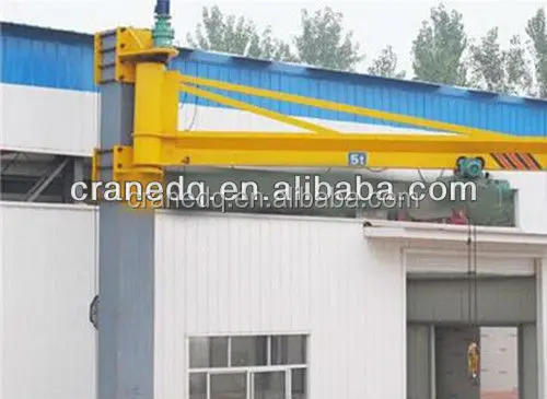 Модель BX, поворотный кран с поворотом на 360 градусов, поворот на 1 тонну