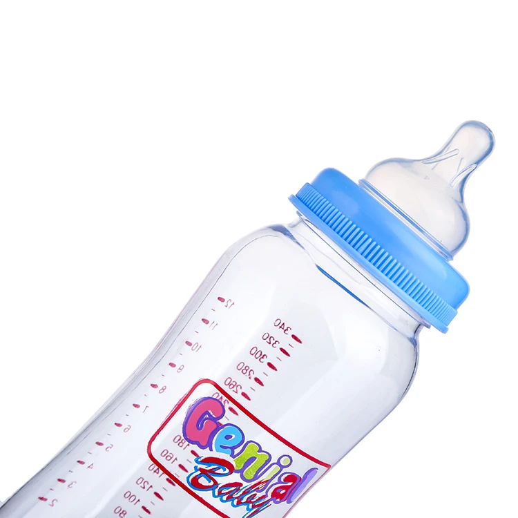 Пользовательский логотип и цвет без БФА бутылочка для кормления ребенка с