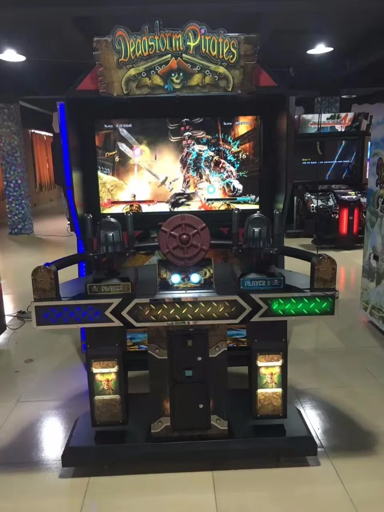 Deadstorm pirates coin operated game machine shooting simulator arcade game machine video games for sale