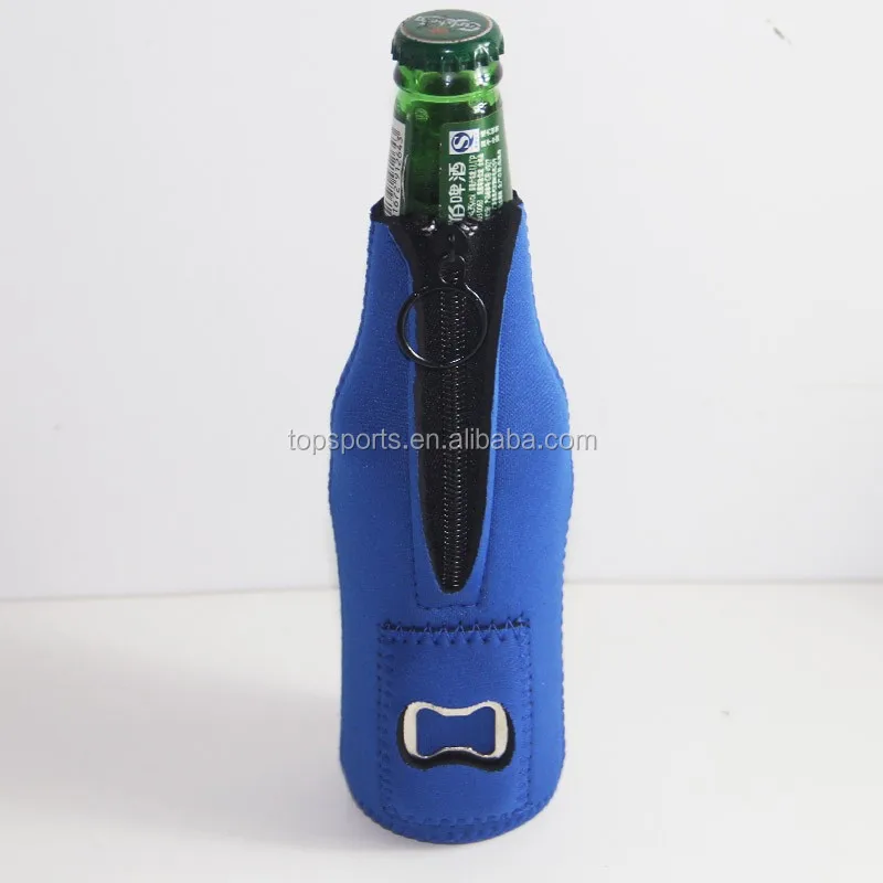 Neoprene Insulator Sleeves Bottle Jackets Sleeves 12 OZ Beverage Bottle Cooler with Bottle Opener