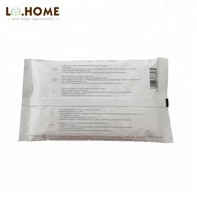  Сырье для влажных салфеток индивидуальная упаковка oem влажные салфетки хлопковые freshcare биоразлагаемые гигиенические