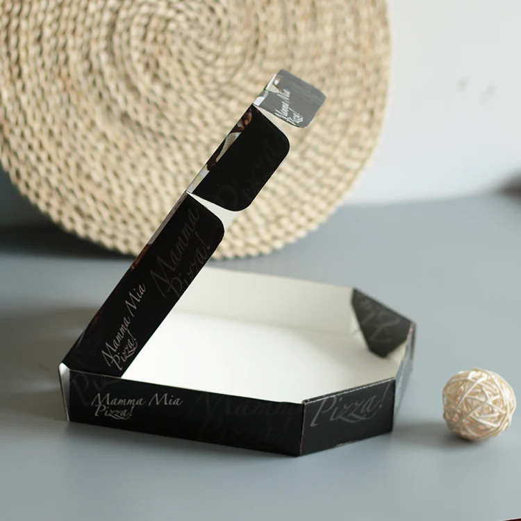 Индивидуальные печатные гофрированные коробки для пиццы