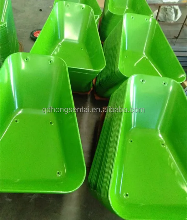 Metal and Plastic Wheel Barrow Buckets for Wheelbarrow