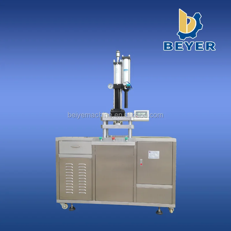 BYMP02 Upper eyeshadow pressing machine,blusher Powder Compacting Machine for cosmetic