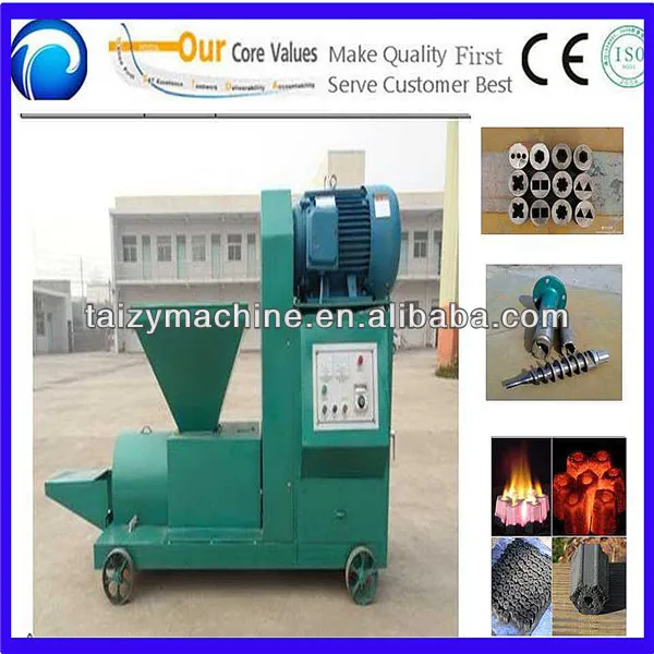 машина деревянный брикет из опилок/древесный уголь брикет экструдера машина