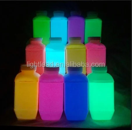 Прочный люминесцентный пигментный порошок подходит для всех видов окраски