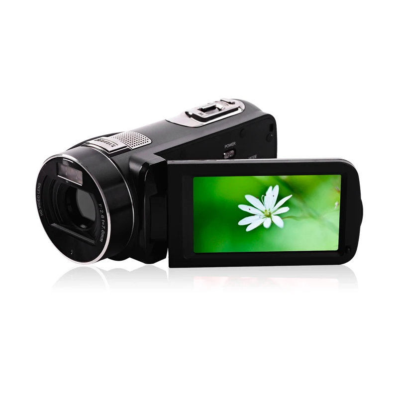 Hight-guality and popular 24MP full hd 1080p digital video camera HDV-Z8 with 3.0' TFT display 16x digital zoom