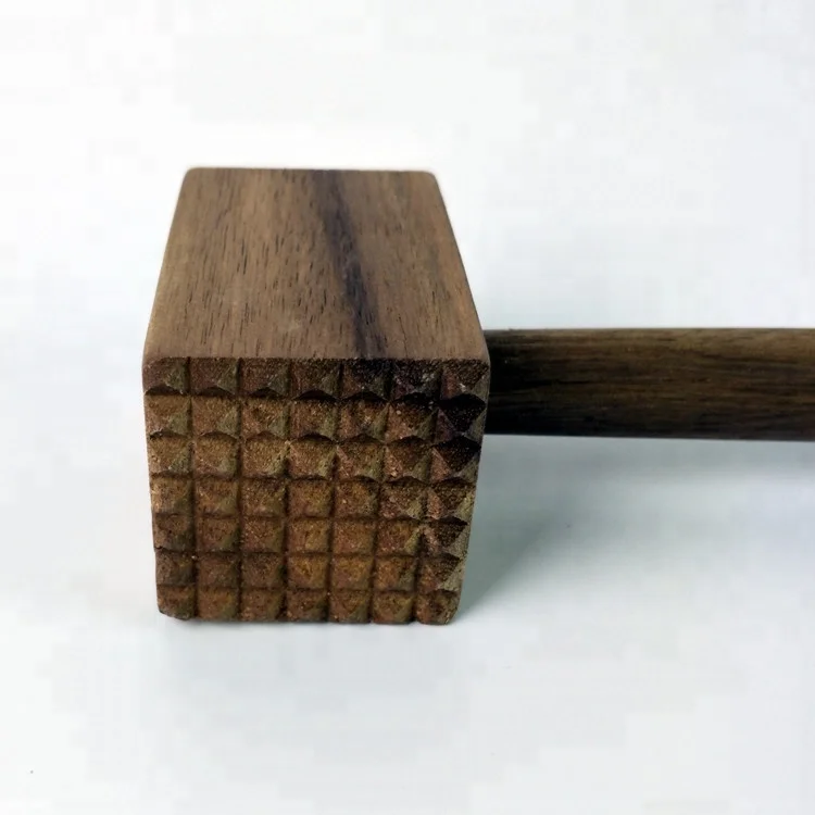 High quality wooden hammers/best meat tenderizer/wooden meat pounder