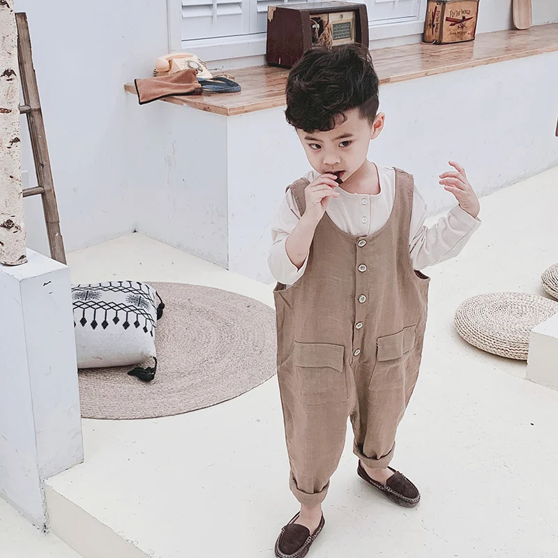 2021 оптовая продажа, Лидер продаж, Детский Повседневный Комбинезон из 100% хлопка, штаны, комплекты одежды для мальчиков