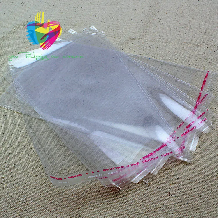 
Top quality opp resealable comic book plastic bag clear self adhesive plastic opp bag 