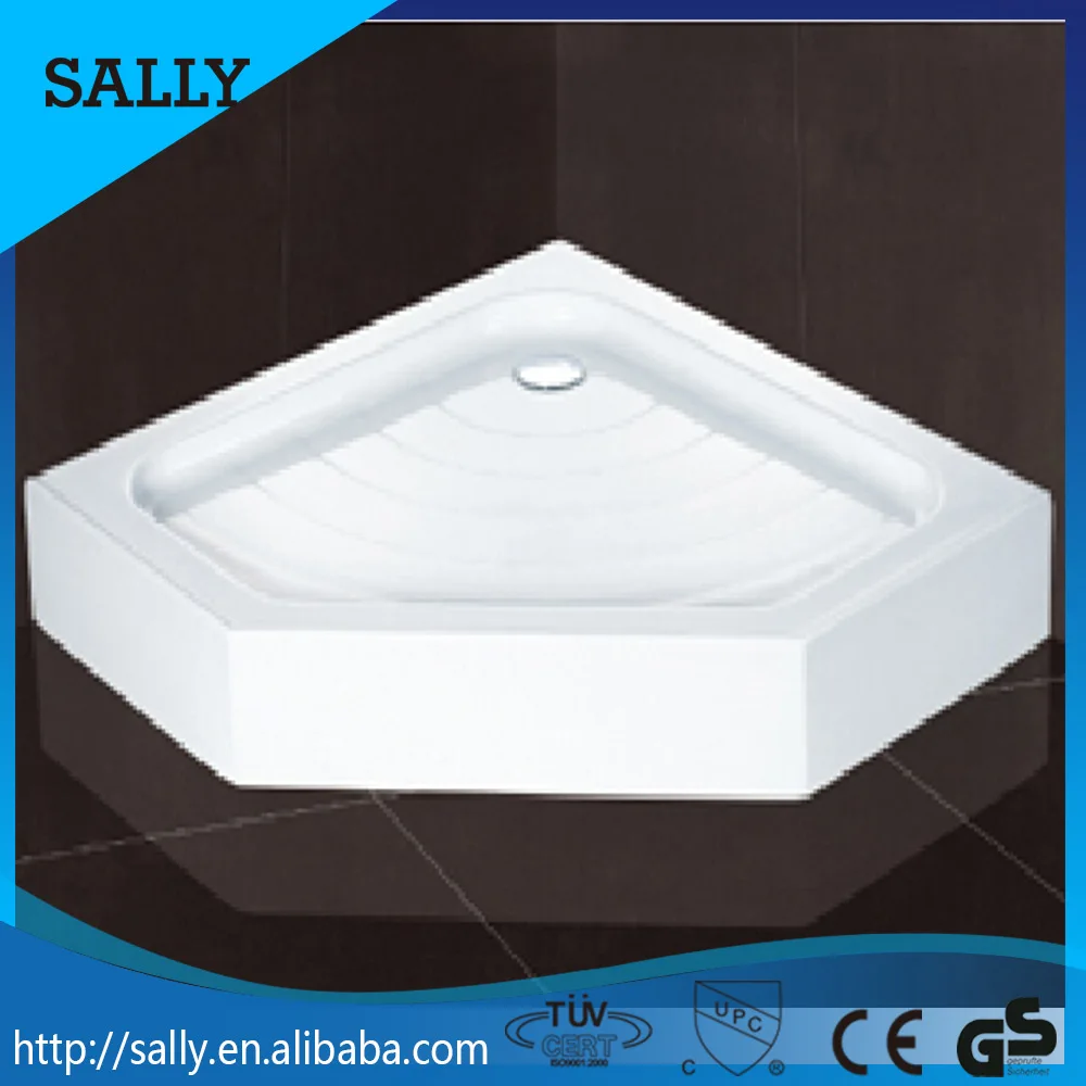 Современный дизайн дешевые diamond ванная комната глубокий поддон продажи