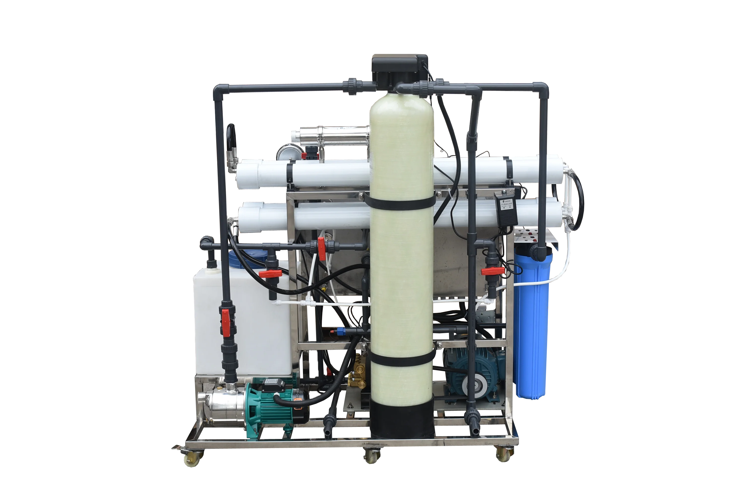 Ro Mini Automatic Seawater Machine Runxin Small Seawater Desalination Plant 1054 FRP 4800LPD SW-2540 CE Certificate SUS304