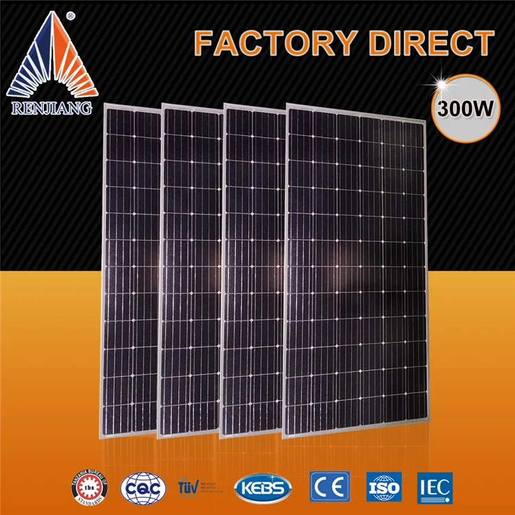 High rise building roof usage 300w 300 watt solar panel price bangladesh/philippines pv monocrystalline solar panel 300w