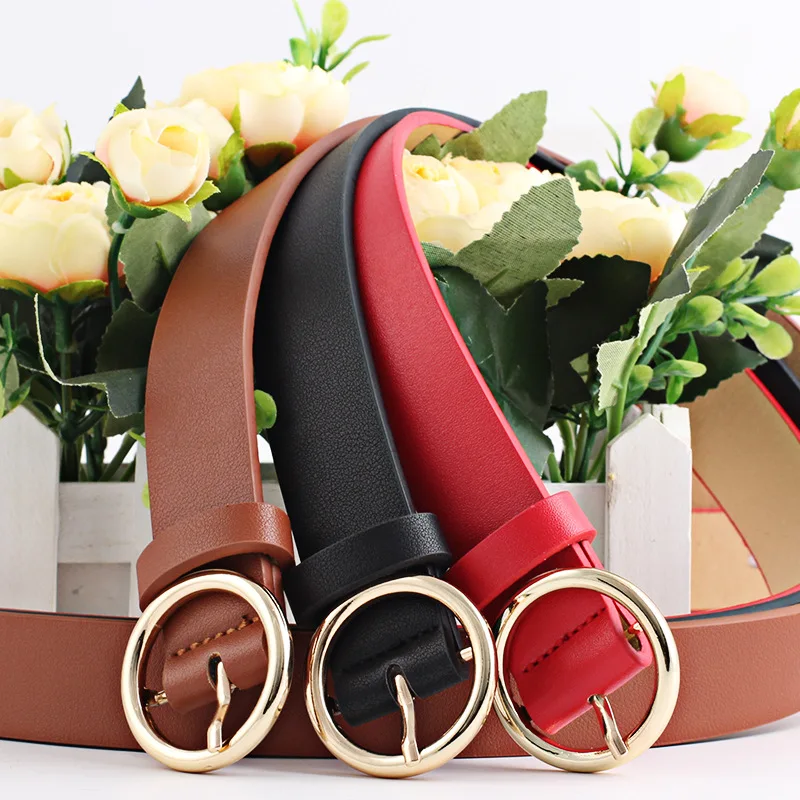 
2019 wholesale New fashion elegant style for woman belt PU dress women belt stylish belt stock 
