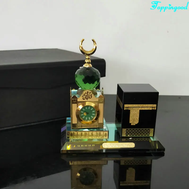 Makkah Crystal Royal Clock Tower Model For Muslim Souvenir