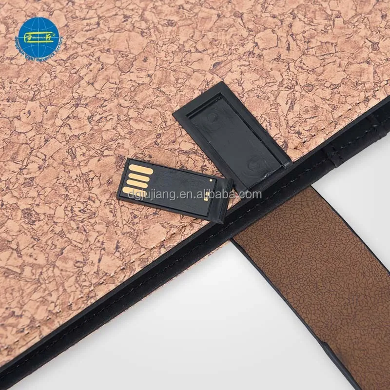 
2017 factory new design product pu leather power bank portfolio with USB 