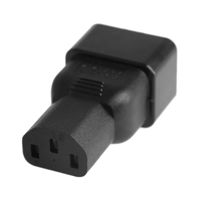 IEC 320 3-Pin C13 Female To C20 Male Plug Adapter Converter Connector