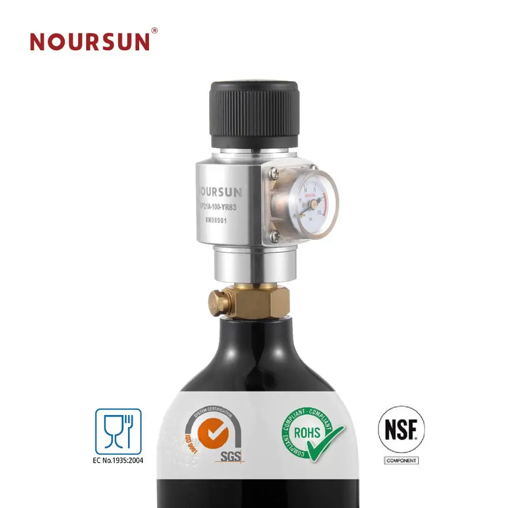 
Super Mini Co2 Brass Regulator for ASA/HPA paintball tanks 