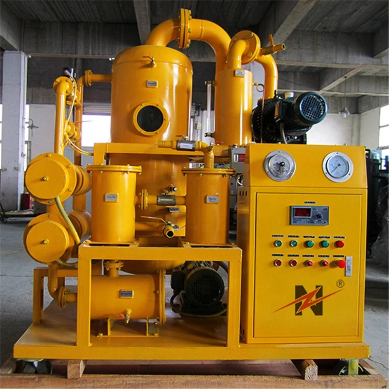 High Effectively Recycling Dehydration Oil Purification Machine, Transformer Oil Filtration Unit