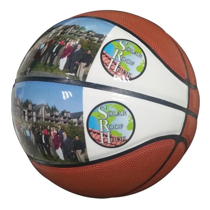 Официальный игровой мяч на заказ, баскетбольный мяч из натуральной кожи, Размер 7, сувенирный мяч