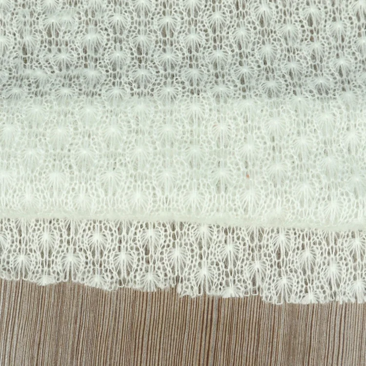 Warm textiles white hacci wholesale mohair knit for sweater