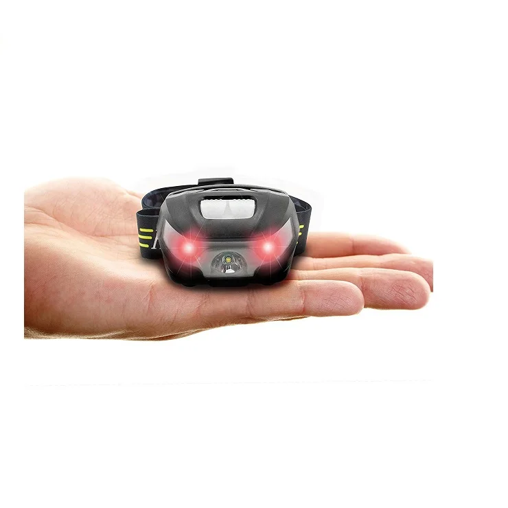 LED Headlamp Flashlight Rechargeable Headlights, USB Cable Included Red Light 5 Modes Running Jogging Hiking