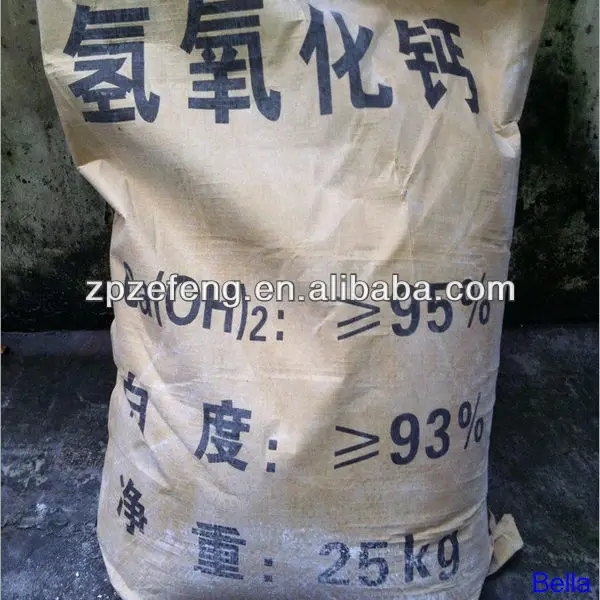 
 Сланцевый Лайм высокой степени очистки/гидроксид кальция, Заводская поставка  