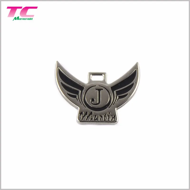 Rhinestone Metal Zipper Puller Custom Engraved Zipper Pull China Factory