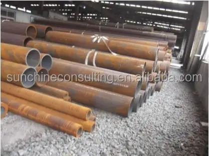 seamless steel pipes construction building material quality control pre-shipment inspection in liaocheng jinan China