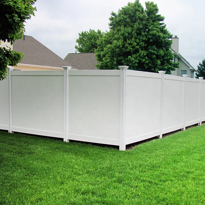 6ft.Hx8ft.W Premium virgin vinyl pvc privacy fence white