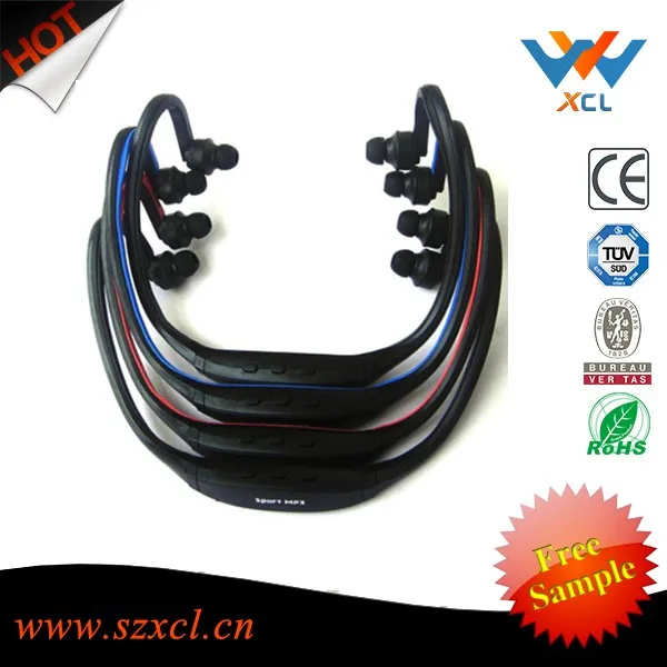 Factrory super professional stereo driver sport mp3 player with TF card slot