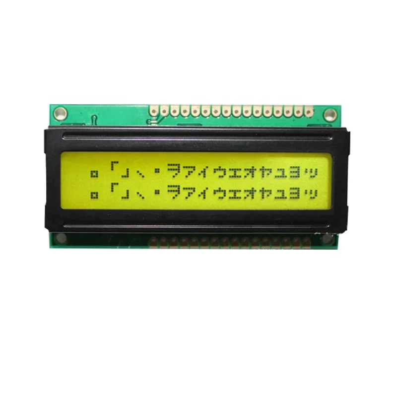 16x2 буквенно-цифровой ЖК-знак ЖК-транфлективный ЖК-дисплей 16x2