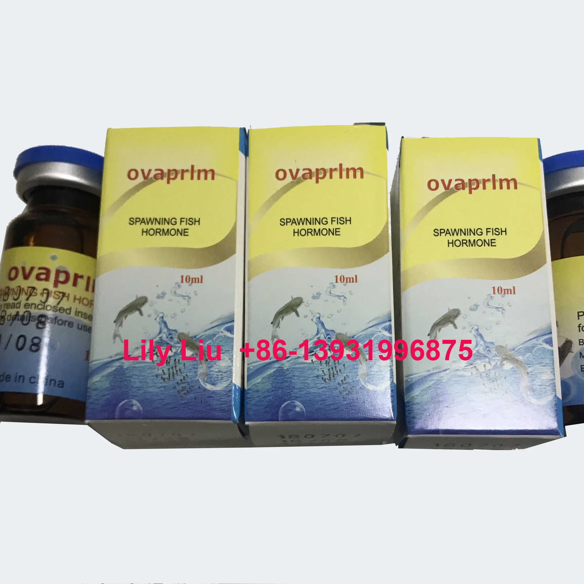 
Salmon gonadotropin releasing hormone Ovaprim ovulin for Basa Fish farming 