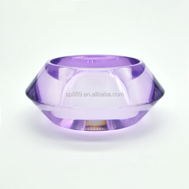 Newest trendy purple chunky bangle colored lucite cuff transparent acrylic bracelet