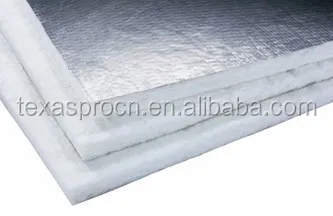 Thermal insulation fire retardant sound absorption glass wool blanket with aluminium foil GOOD Selling HOT item