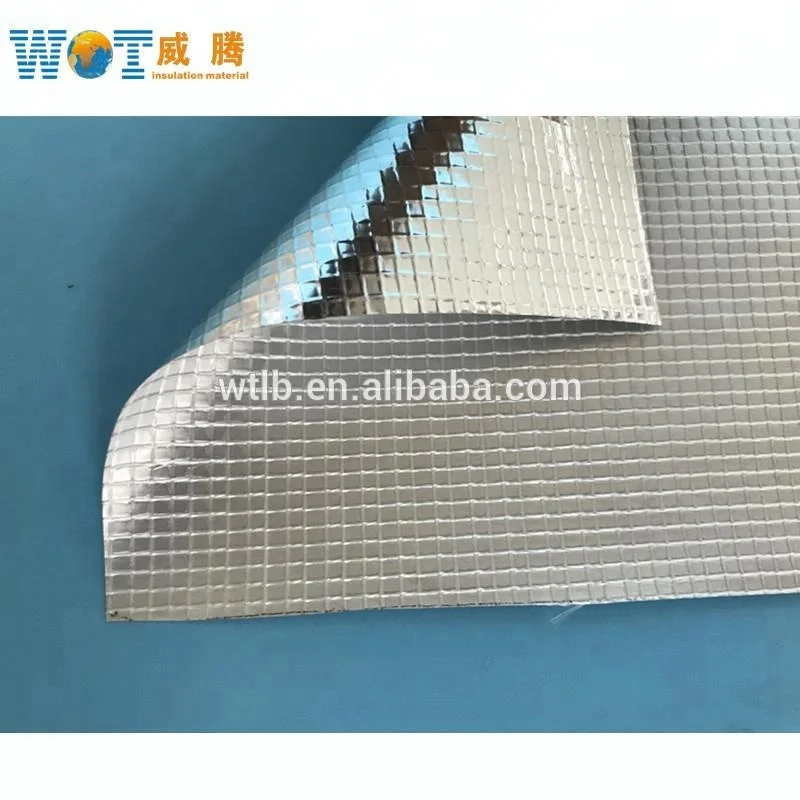 reinforced Aluminum foil mesh fiberglass scrim mineral&glass wool insulation