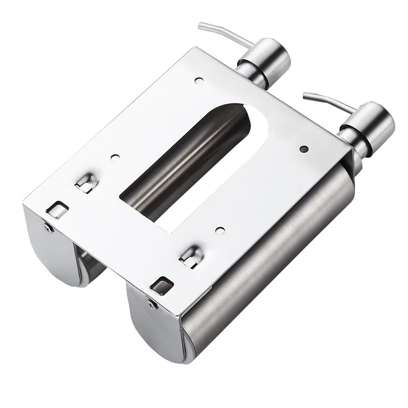 Wall Mount Stainless Steel Dispenser Liquid Soap Bottle