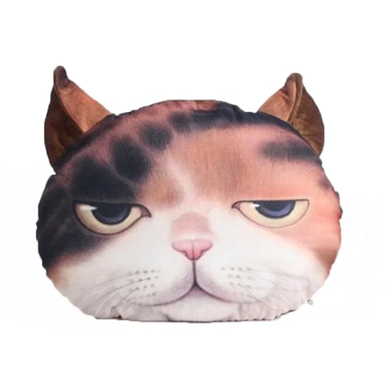 Human Best Friend Dogs Funny Animals Head Throw Pillow