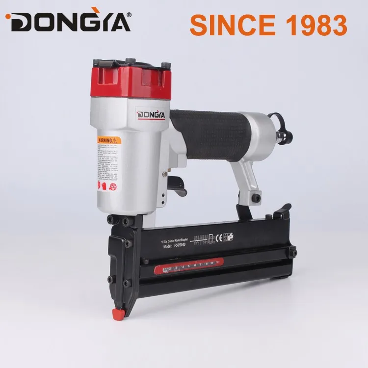 Пневматический гвоздезабиватель и степлер Dongya 18Ga 2 в 1 Combi