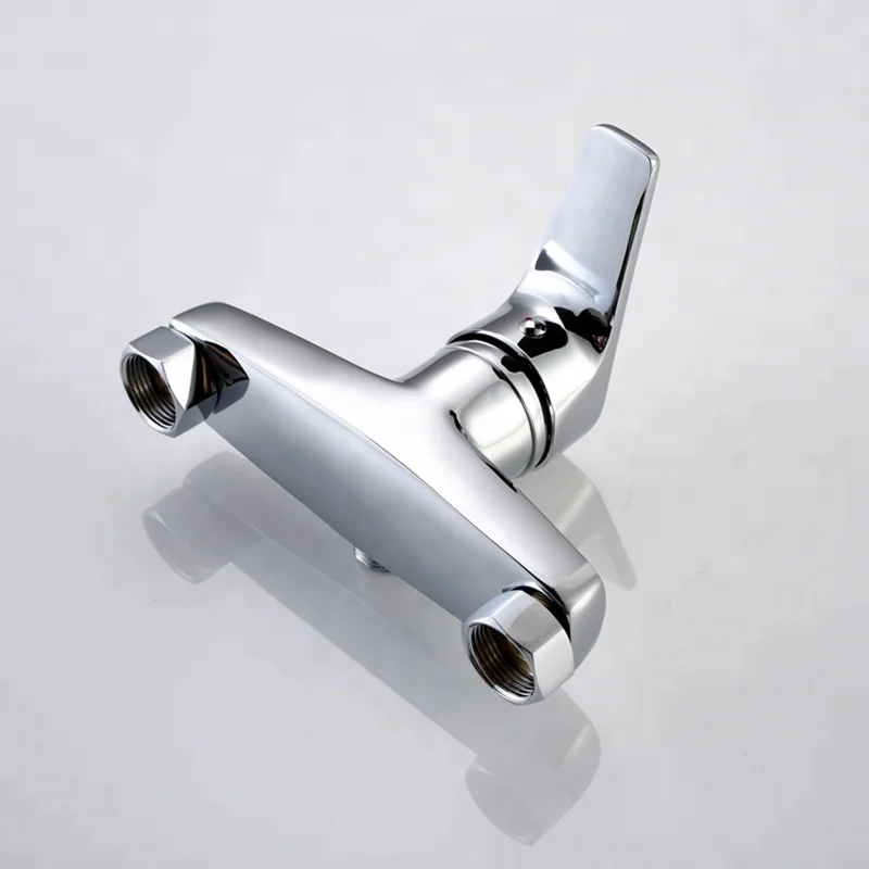 brass shower faucet set plumbing/ bathtub mixer with diverter