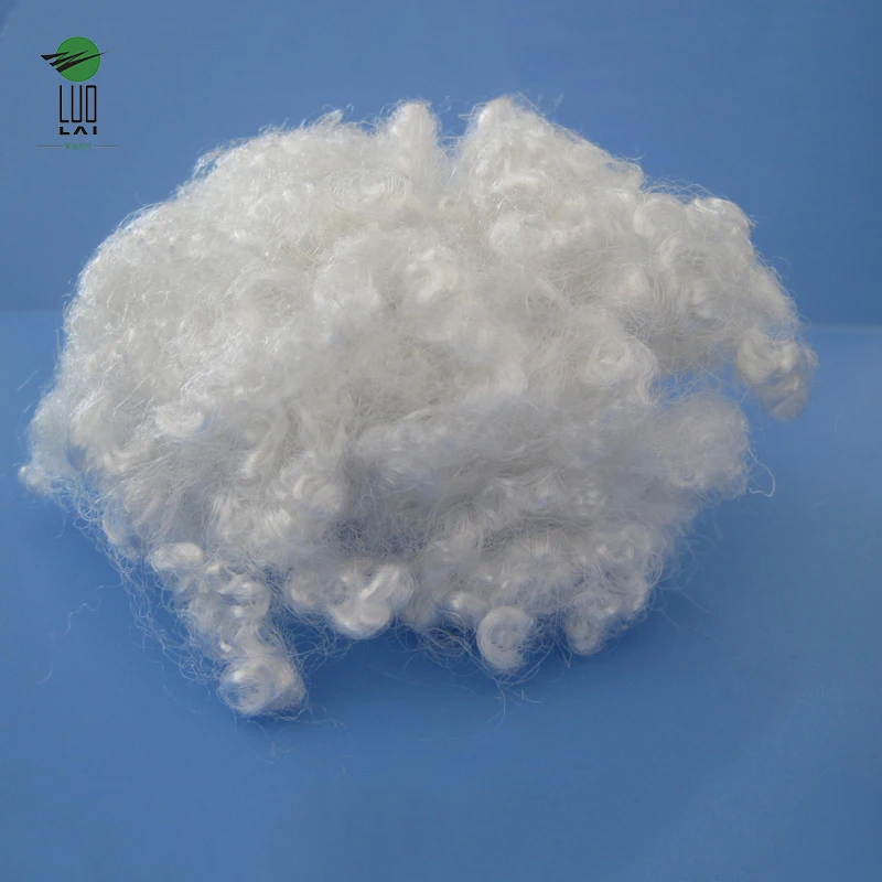 
Factory Supplier 15dx64mm Virgin polyester staple fiber for padding toy 