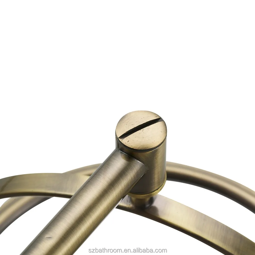 Double Side Wall Brass Copper Unbreakable Makeup Mirror Round For Children