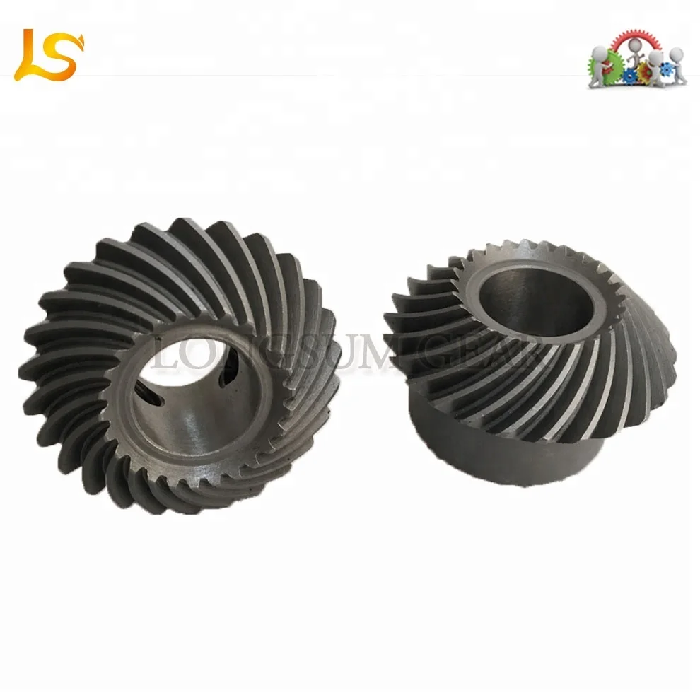
High precision customized spiral bevel gear for sewing machine 