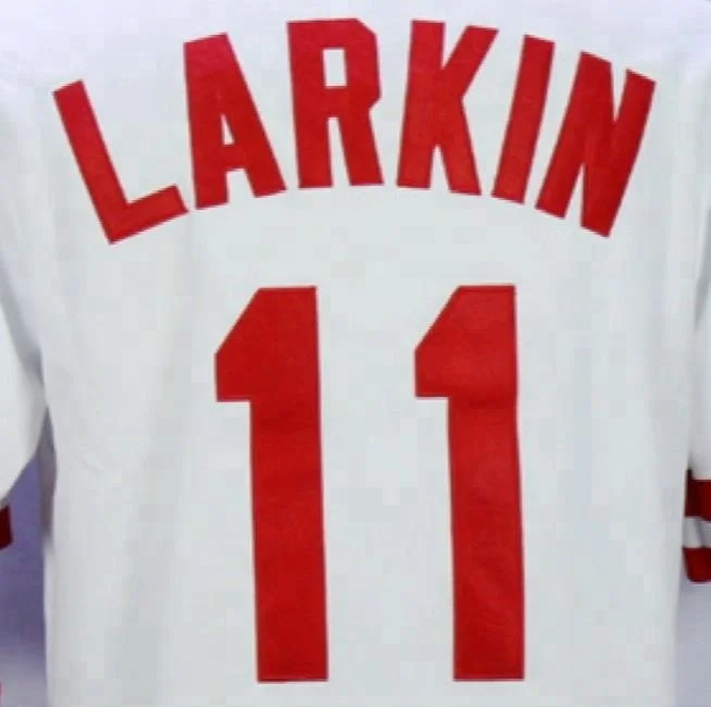Barry Larkin Best Quality Stitched Baseball Jersey