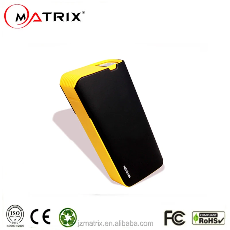 
Car Jump Starter 12V 18000mAH Power Bank Lithium Ion battery Booster 